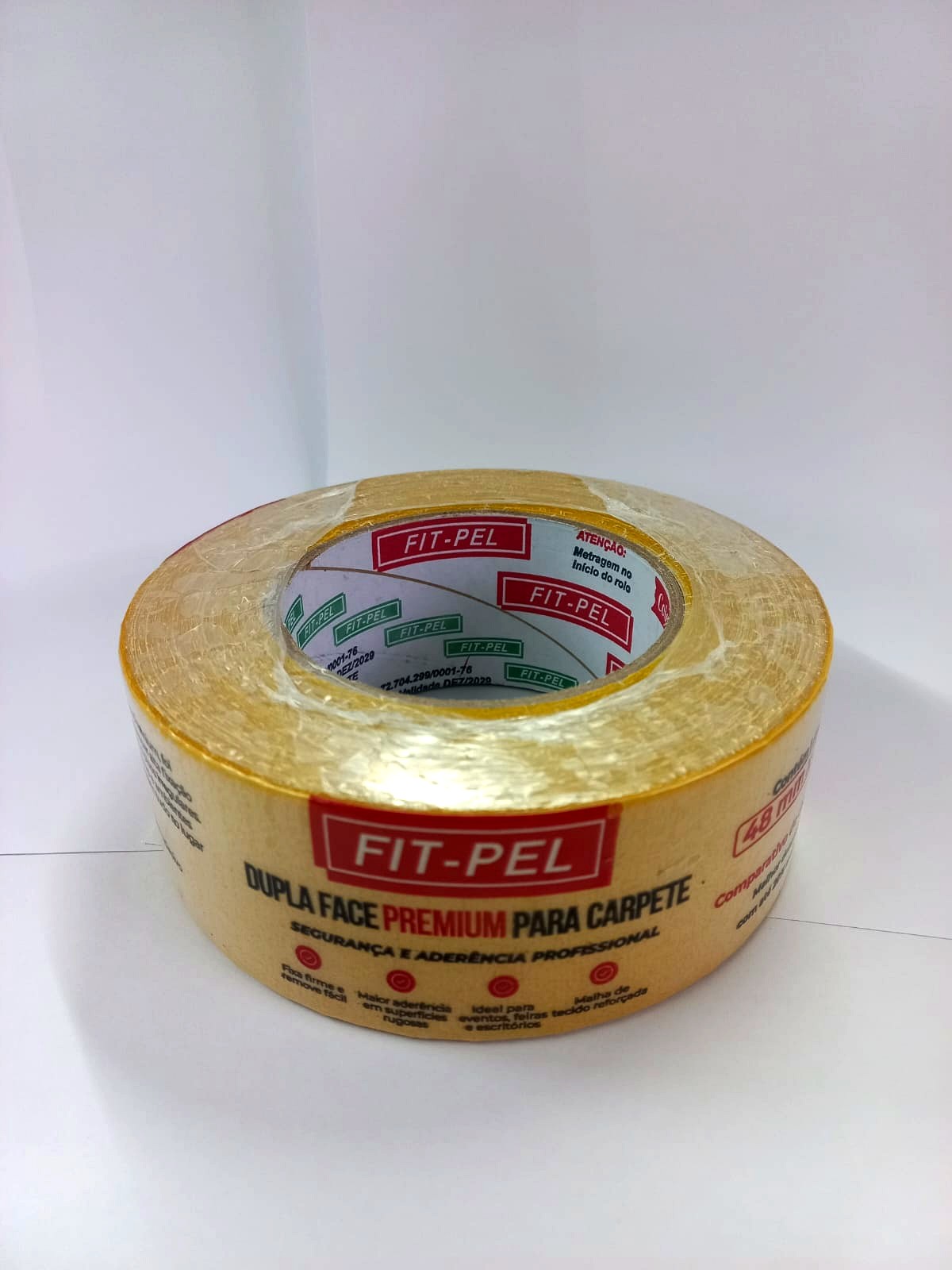 Fita dupla face premium para carpete